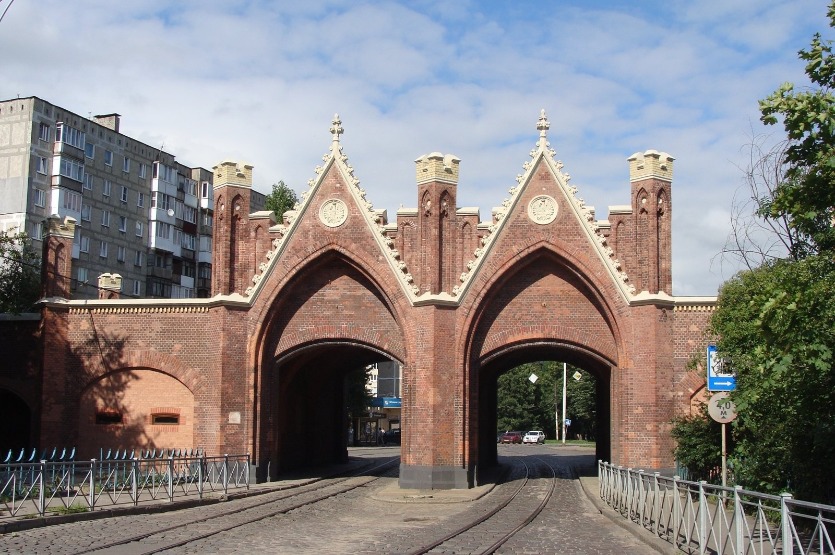 Бранденбургские или Берлинские ворота в Калининграде